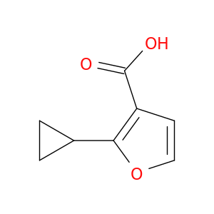 2-cyclopropylfuran-3-carboxylic acid