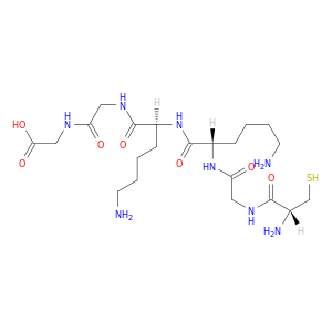 Glycine, L-cysteinylglycyl-L-lysyl-L-lysylglycyl-