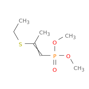 Phosphonic acid, [2-(ethylthio)-1-propenyl]-, dimethyl ester