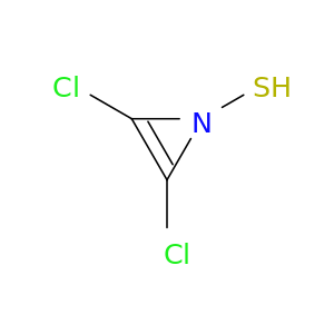 1H-Azirine, 2,3-dichloro-1-mercapto-