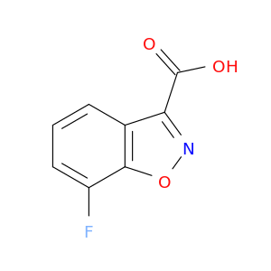 7-fluoro-1,2-benzoxazole-3-carboxylic acid