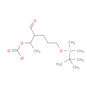 Carbonic acid, 4-[[(1,1-dimethylethyl)dimethylsilyl]oxy]-1-formylbutylethyl ester
