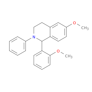 6-METHOXY-1-(2-METHOXYPHENYL)-2-PHENYL-1,2,3,4-TETRAHYDROISOQUINOLINE