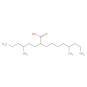 Decanoic acid, 7-methyl-2-(3-methylhexyl)-