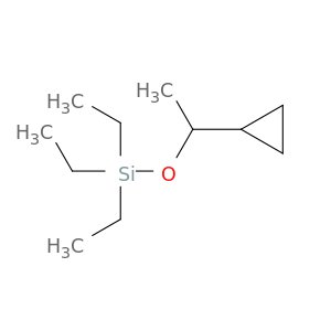 Silane, (1-cyclopropylethoxy)triethyl-