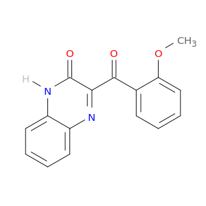 2(1H)-Quinoxalinone, 3-(2-methoxybenzoyl)-