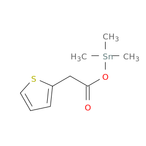 Stannane, trimethyl[(2-thienylacetyl)oxy]-