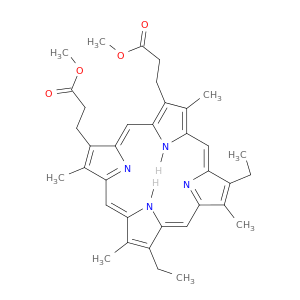 dimethyl 3,3'-(7,12-diethyl-3,8,13,17-tetramethylporphyrin-2,18-diyl)dipropanoate