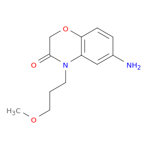 2H-1,4-Benzoxazin-3(4H)-one, 6-amino-4-(3-methoxypropyl)-