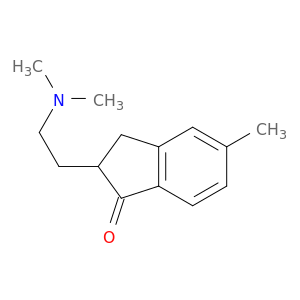 1H-Inden-1-one, 2-[2-(dimethylamino)ethyl]-2,3-dihydro-5-methyl-