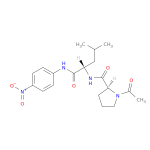 L-Leucinamide, 1-acetyl-L-prolyl-N-(4-nitrophenyl)-