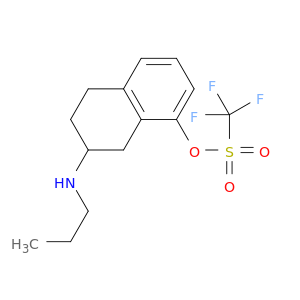 Methanesulfonic acid,trifluoro-, 5,6,7,8-tetrahydro-7-(propylamino)-1-naphthalenyl ester, (R)- (9CI)