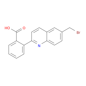 Benzoic acid, 2-[6-(bromomethyl)-2-quinolinyl]-