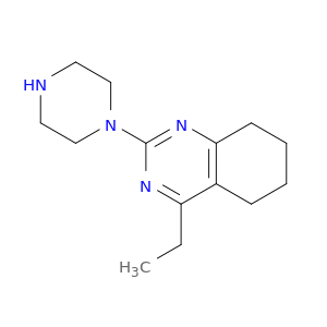 Quinazoline, 4-ethyl-5,6,7,8-tetrahydro-2-(1-piperazinyl)-