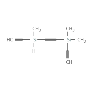 Silane, ethynyl[(ethynylmethylsilyl)ethynyl]dimethyl-