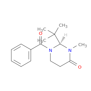 1-BENZOYL-2(S)-TERT-BUTYL-3-METHYLPERHYDROPYRIMIDIN-4-ONE
