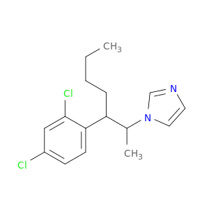 1H-Imidazole, 1-[2-(2,4-dichlorophenyl)-1-methylhexyl]-