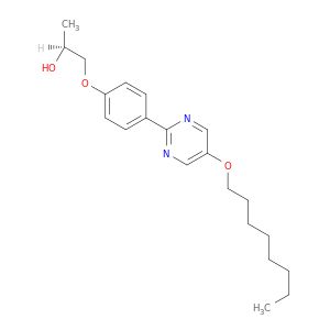 2-Propanol, 1-[4-[5-(octyloxy)-2-pyrimidinyl]phenoxy]-, (S)-
