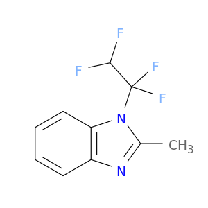 1H-Benzimidazole, 2-methyl-1-(1,1,2,2-tetrafluoroethyl)-