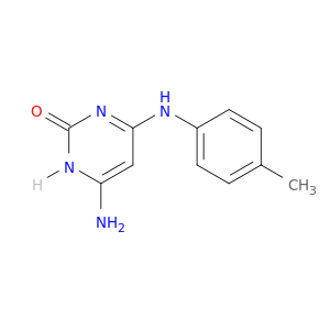 6-amino-4-[(4-methylphenyl)amino]pyrimidin-2(1h)-one