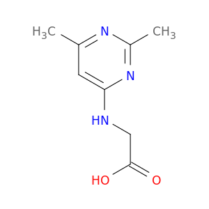 N-(2,6-二甲基-4-嘧啶基)甘氨酸