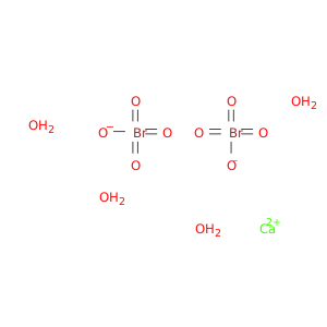 Perbromic acid, calciumsalt, tetrahydrate (9CI)