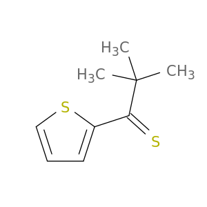1-Propanethione, 2,2-dimethyl-1-(2-thienyl)-