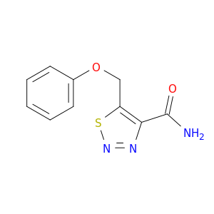 5-(苯氧基甲基)-1,2,3-噻二唑-4-甲酰胺