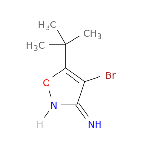 4-溴-5-叔丁基-1,2-恶唑-3-胺