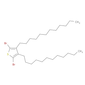 Thiophene, 2,5-dibromo-3,4-didodecyl-