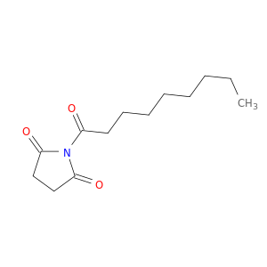 2,5-Pyrrolidinedione, 1-(1-oxononyl)-