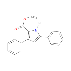1H-Pyrrole-2-carboxylic acid, 3,5-diphenyl-, methyl ester