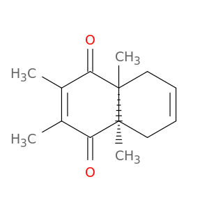 1,4-Naphthalenedione, 4a,5,8,8a-tetrahydro-2,3,4a,8a-tetramethyl-, cis-