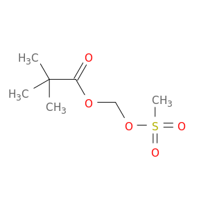 Propanoic acid, 2,2-dimethyl-, [(methylsulfonyl)oxy]methyl ester