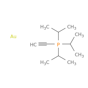 Gold, ethynyl[tris(1-methylethyl)phosphine]-