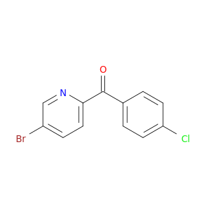 Methanone, (5-bromo-2-pyridinyl)(4-chlorophenyl)-