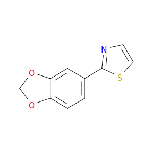 Thiazole, 2-(1,3-benzodioxol-5-yl)-