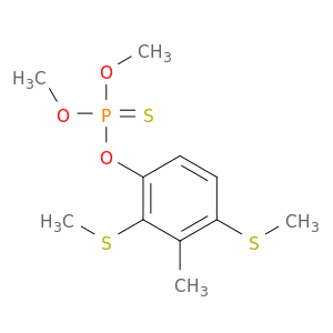 dimethoxy-[3-methyl-2,4-bis(methylsulfanyl)phenoxy]-sulfanylidene-phosphorane