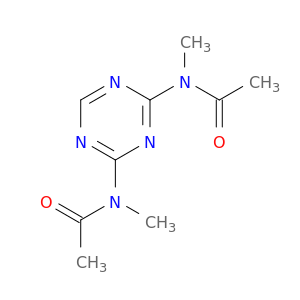 Acetamide, N,N'-1,3,5-triazine-2,4-diylbis[N-methyl-