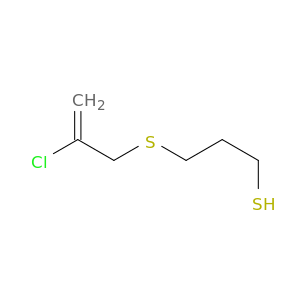 3-[(2-chloroprop-2-en-1-yl)sulfanyl]propane-1-thiol