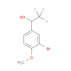 1-(3-溴-4-甲氧基苯基)-2,2,2-三氟乙烷-1-醇