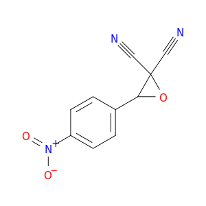 2,2-Oxiranedicarbonitrile, 3-(4-nitrophenyl)-