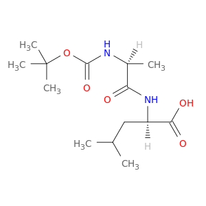 D-Leucine, N-[N-[(1,1-dimethylethoxy)carbonyl]-L-alanyl]-
