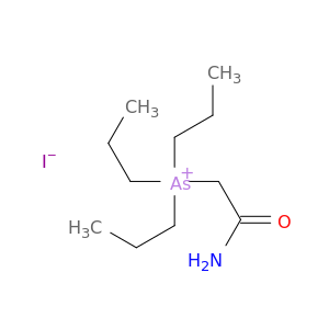 Arsonium, (2-amino-2-oxoethyl)tripropyl-, iodide