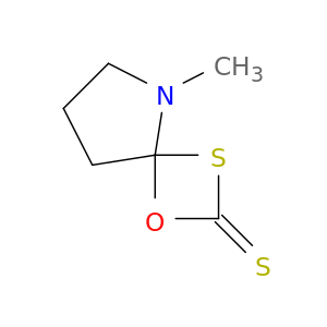 1-Oxa-3-thia-5-azaspiro[3.4]octane-2-thione, 5-methyl-