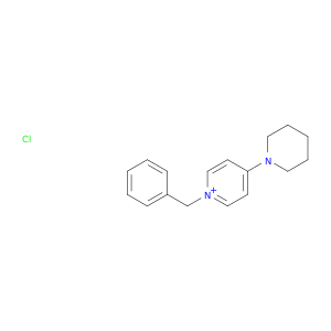 Pyridinium, 1-(phenylmethyl)-4-(1-piperidinyl)-, chloride