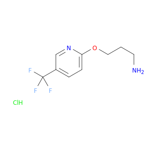 2-(3-Aminopropoxy)-5-(trifluoromethyl)pyridine Hydrochloride