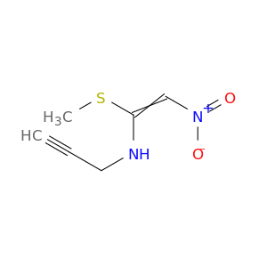 2-Propyn-1-amine, N-[1-(methylthio)-2-nitroethenyl]-