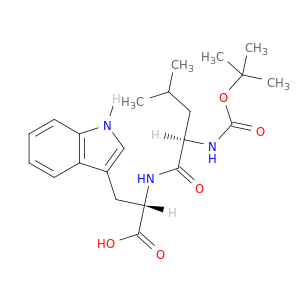 L-Tryptophan, N-[N-[(1,1-dimethylethoxy)carbonyl]-D-leucyl]-