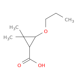 Cyclopropanecarboxylic acid, 2,2-dimethyl-3-propoxy-